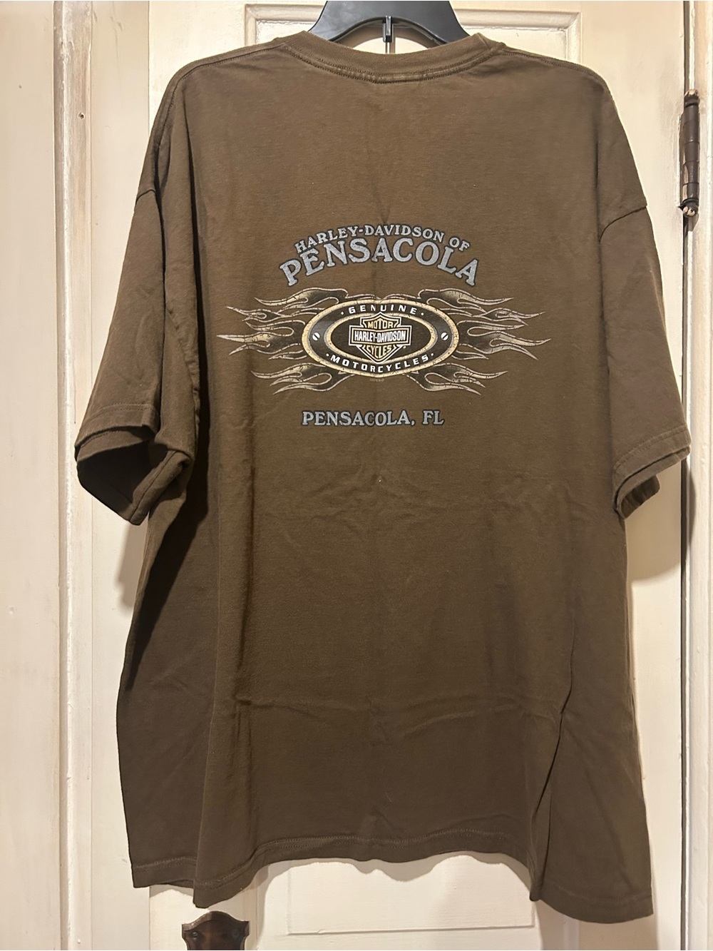 Harley-Davidson Brown Tee 3XL - Picture 4 of 5